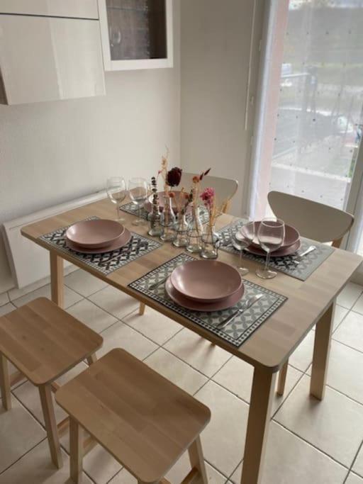 Апартаменты Mulhouse Grand T2 -  La Fonderie -Parking Gratuit Экстерьер фото
